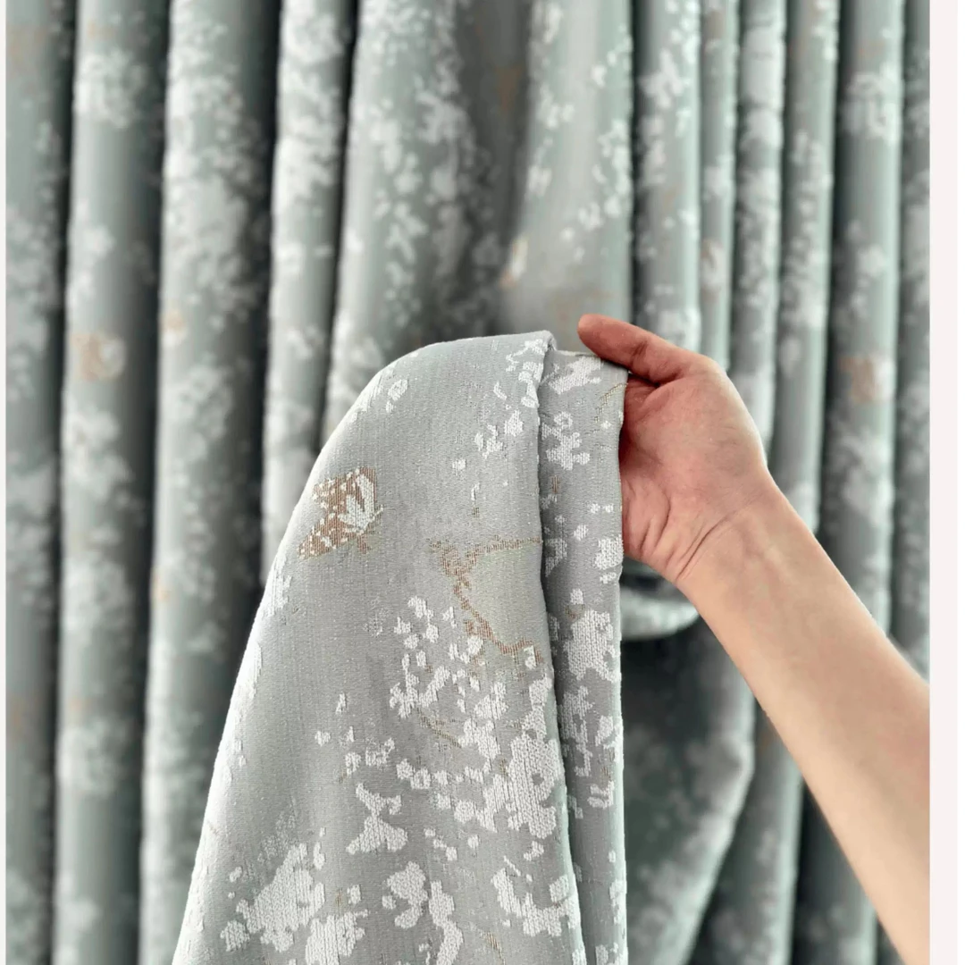 【特价】雪尼尔色织提花窗帘主播专属福利价！拍完下架！