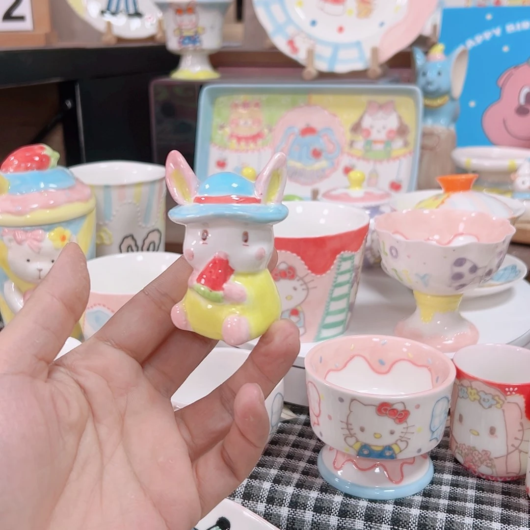 可爱陶瓷高温手作