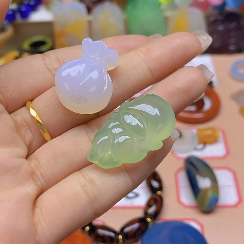 【闪购商品】玛瑙/玉髓颈饰未镶嵌风****