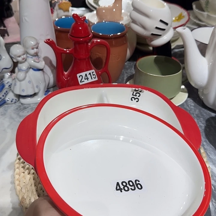 瓷片微瑕陶瓷介意慎拍4896