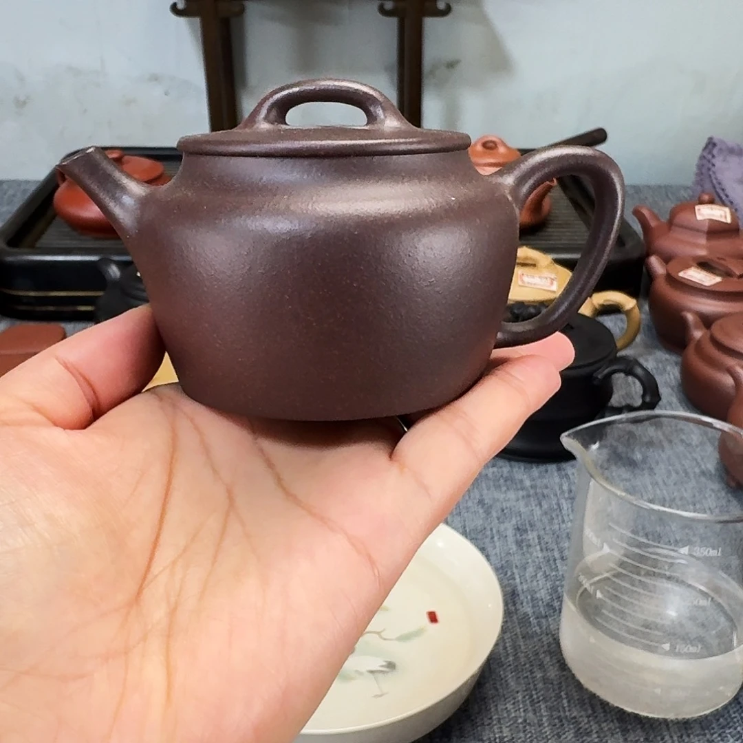 随****茶壶紫砂全手工紫砂壶汉瓦