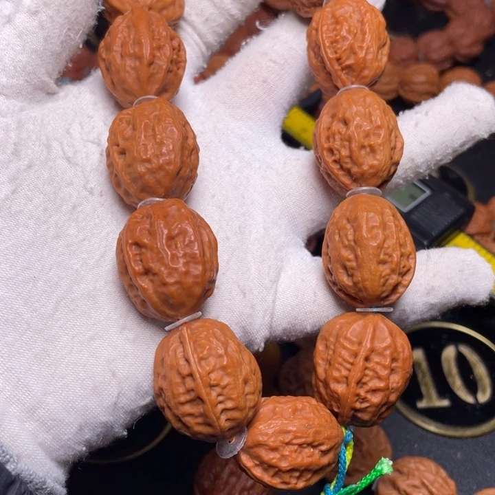 手串文玩核桃小白菜手串