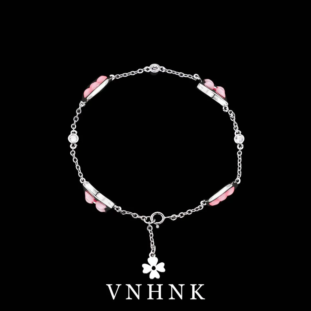 铜合金手链 美可儿  F586   银色（21cm）个性气质百搭手链预售