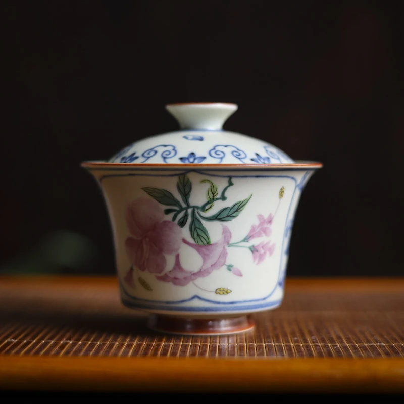 【直播专属】开窗牵牛花-墨冉-马蹄盖碗-140CC(新墨冉0300)