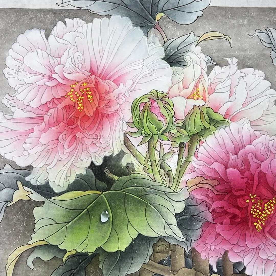 国画纯手绘作品欣赏