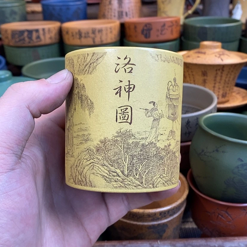 【闪购商品】紫砂杯子宜兴全手工紫砂杯