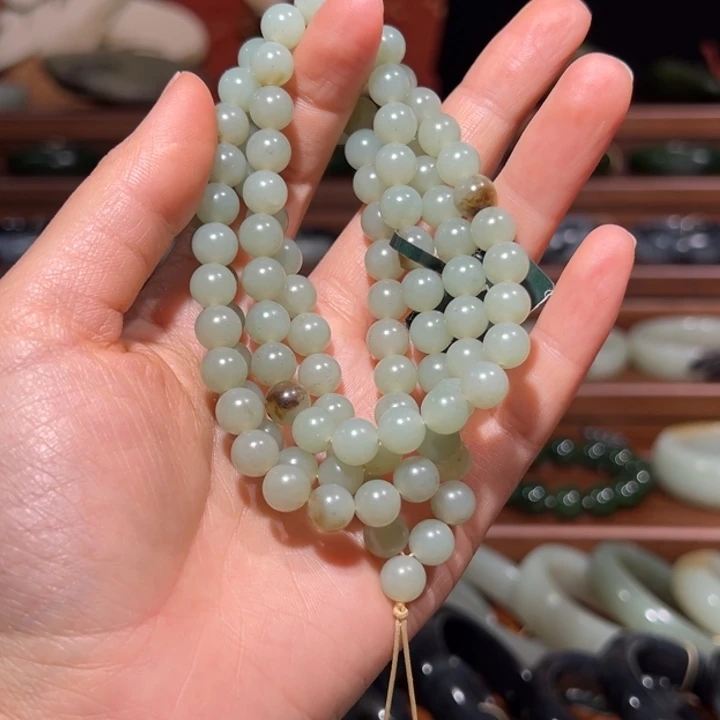 和田玉（子料）未镶嵌手链
