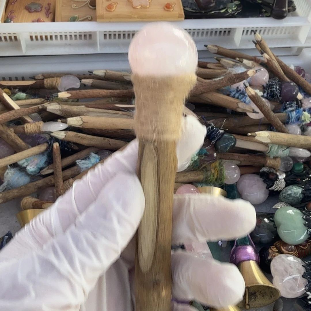 烟晶手链未镶嵌粉水