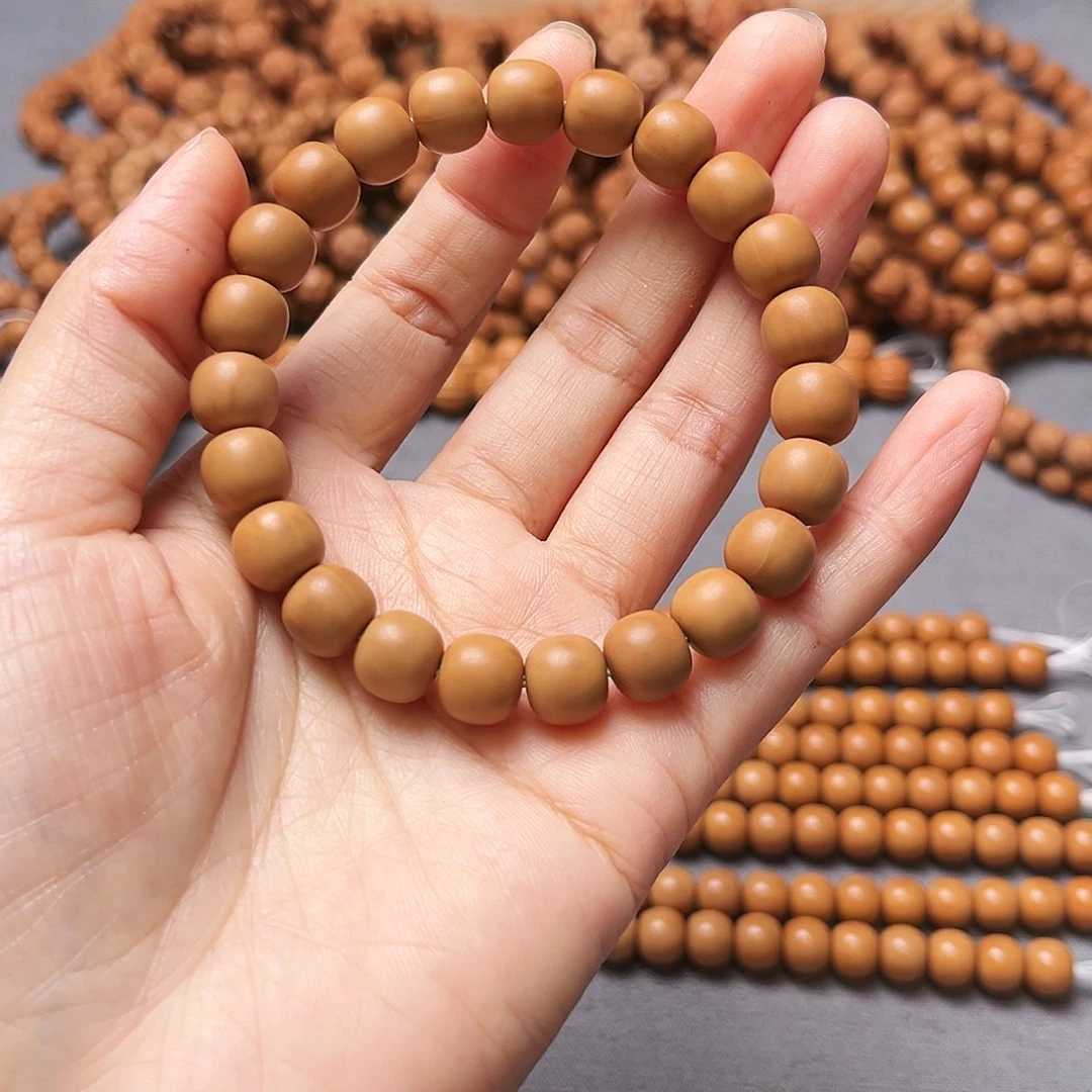 手串桃核哑光小老型个别籽小油点