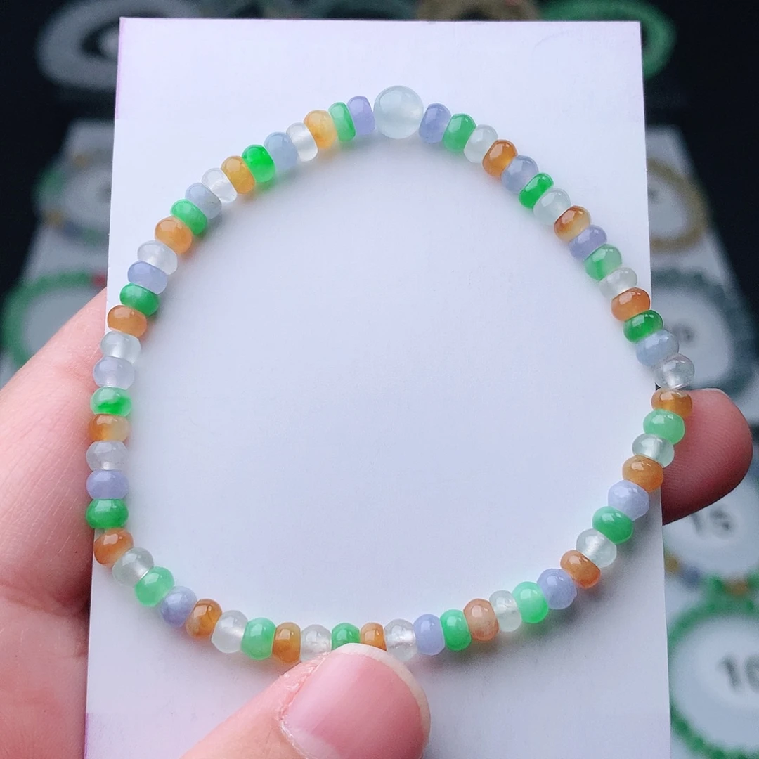 翡翠手串未镶嵌翡翠