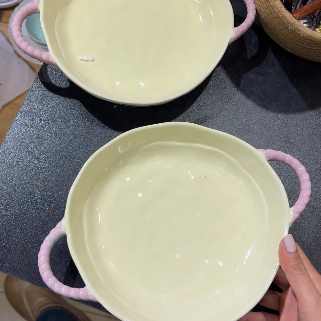 搪瓷微瑕特价处理两个8寸