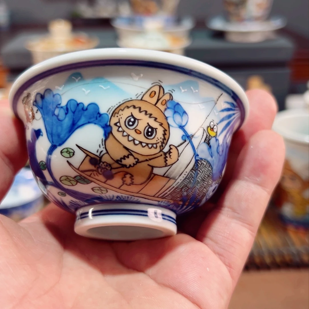 杯景德镇手工手绘