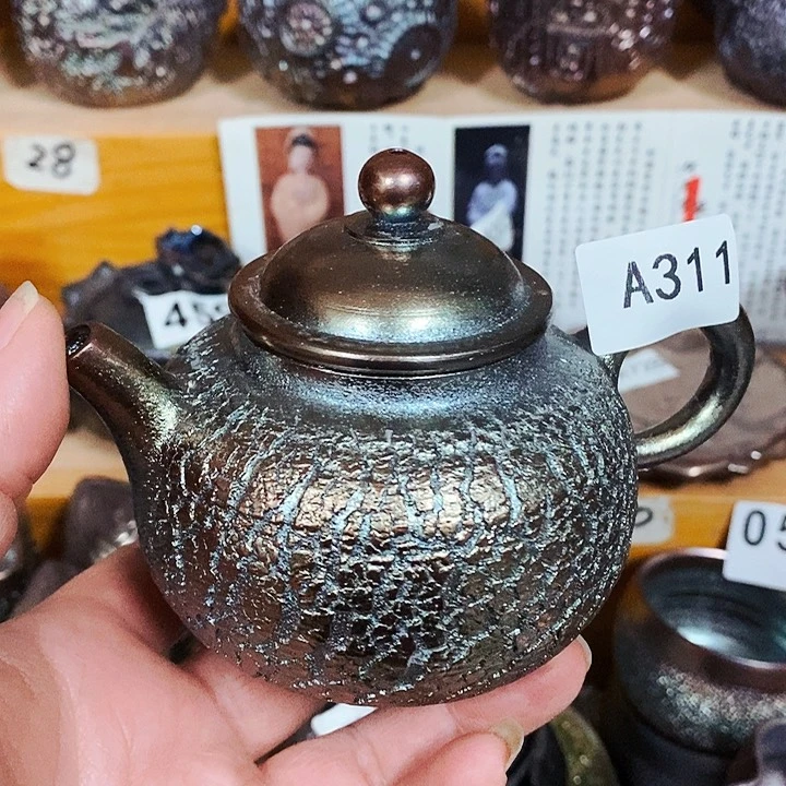 紫砂茶杯柴烧纯手工311