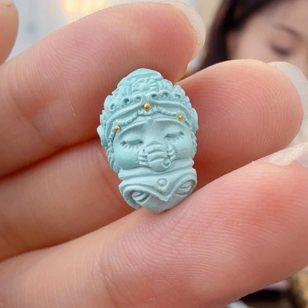 绿松石未镶嵌珠宝半成品