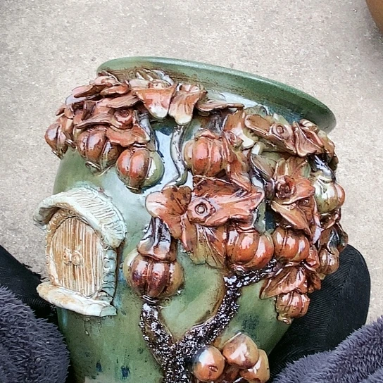 【闪购商品】紫砂花盆瑕疵25.30花盆