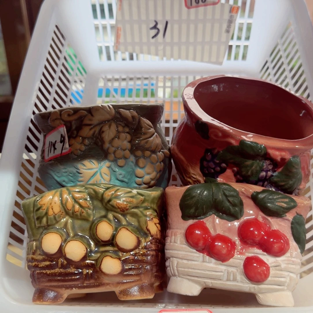 紫砂花盆粗陶粗陶