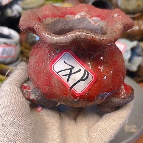 粗陶花盆手工花盆制作