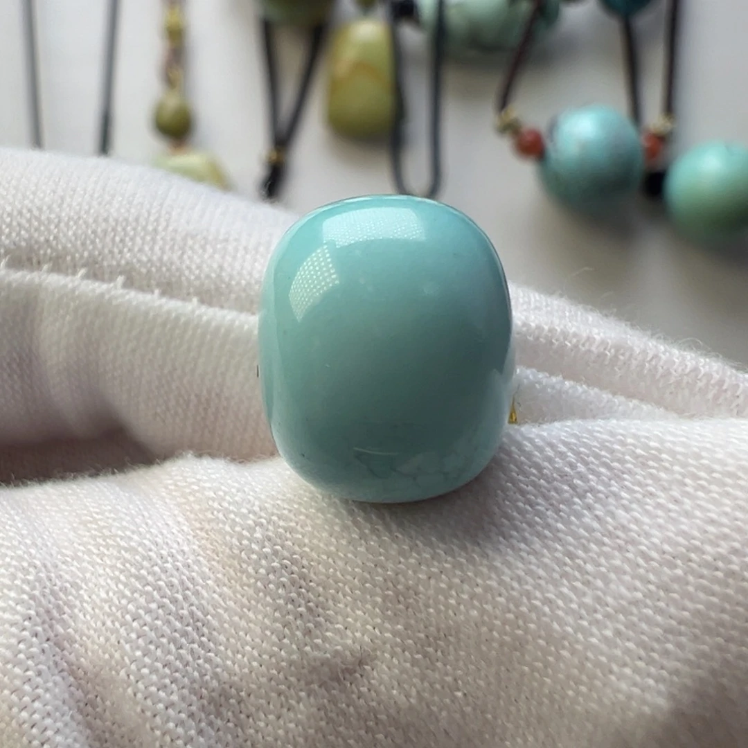 绿松石未镶嵌配饰直径12.9