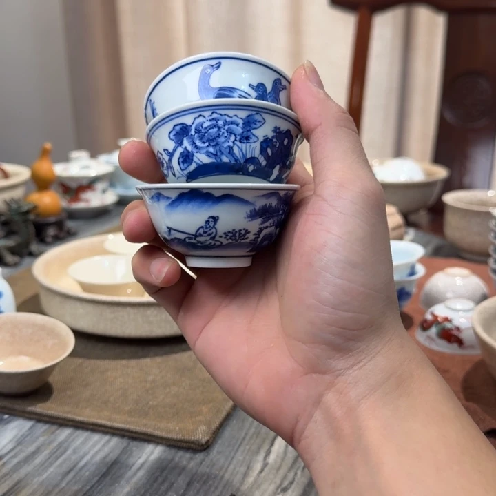 老物件杯子福利价茶具套装