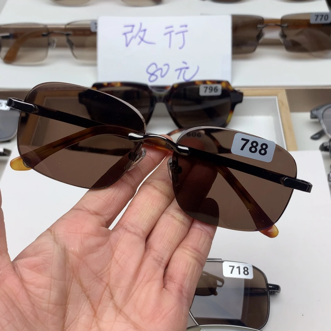 分体款无框眼镜788