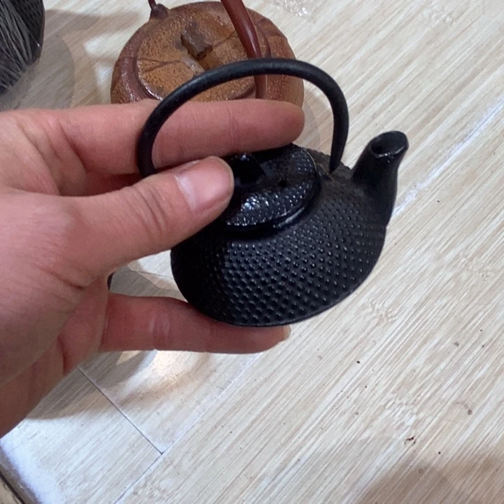 蜜安罐瓷香炉锡茶则