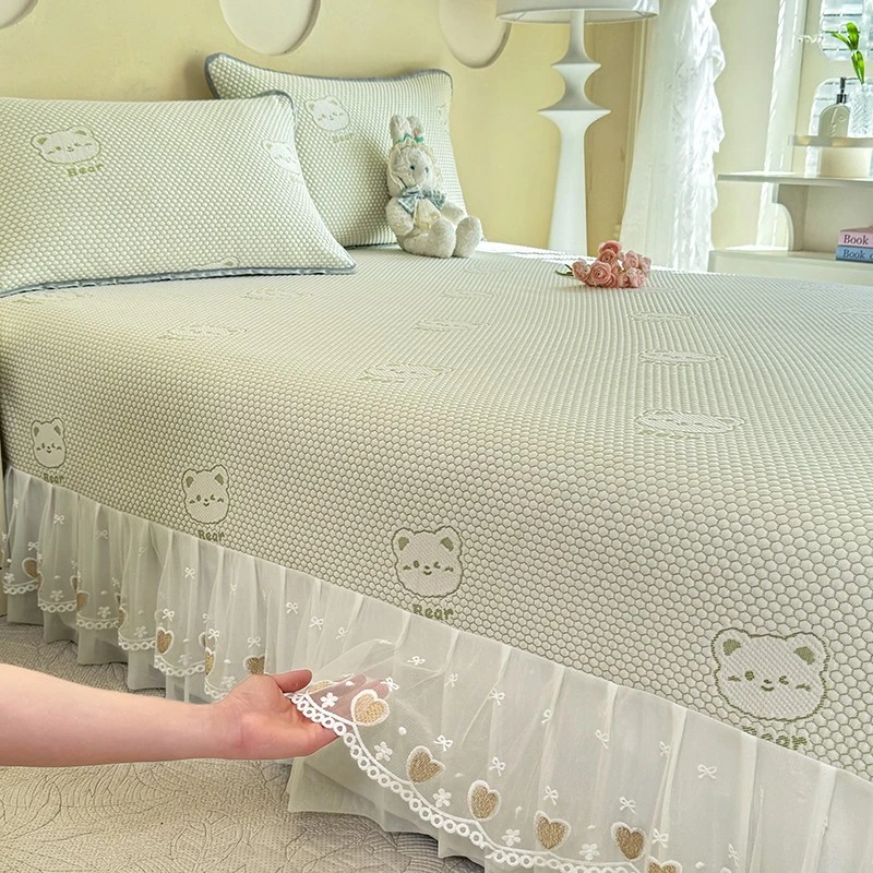 夏季天榻榻米空调凉感冰丝凉席大床盖垫子防滑席子农村土炕盖被单