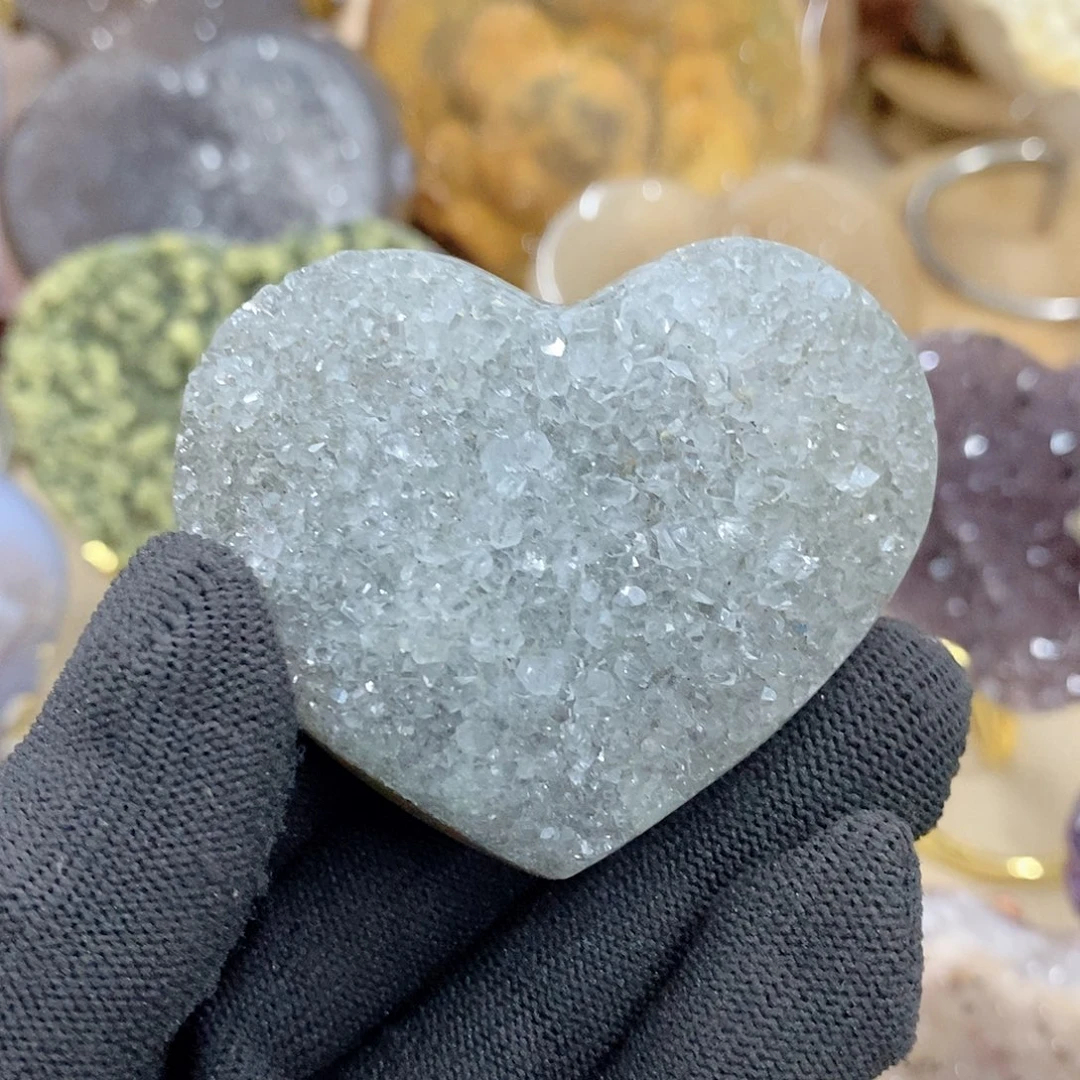 水晶水晶摆件未镶嵌丹*