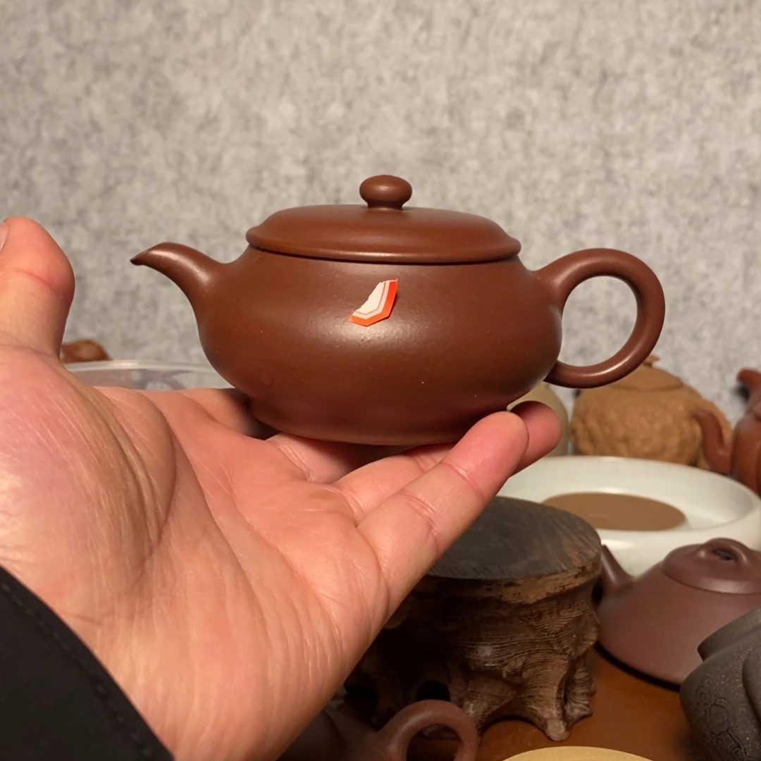 紫砂茶壶噢*精工半手明炉壶260cc