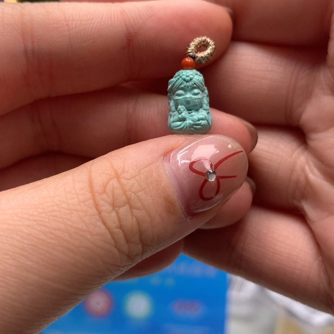 绿松石挂件未镶嵌