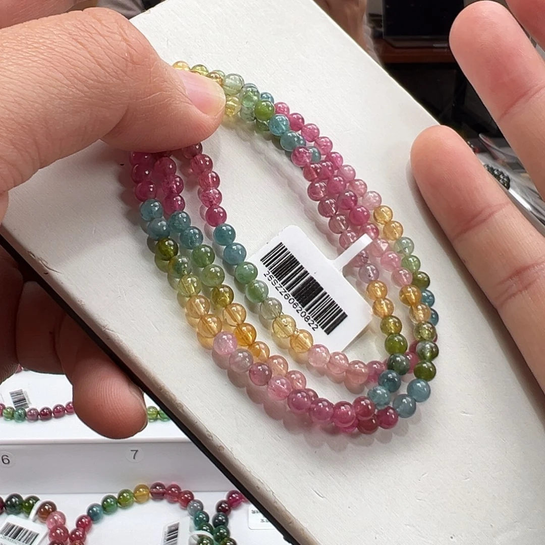 未镶嵌手串碧玺4mmmmmmmmm