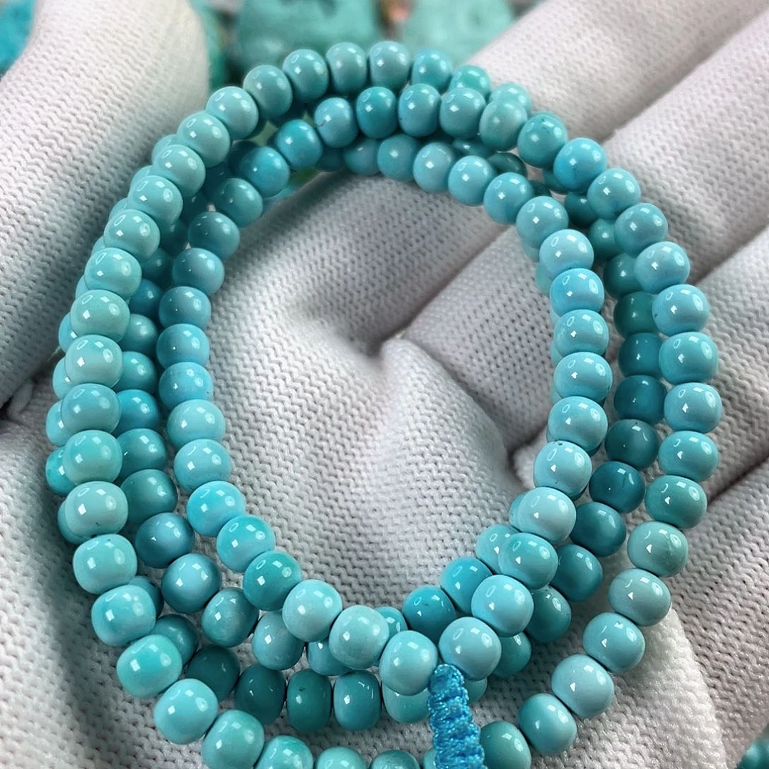 绿松石未镶嵌车挂