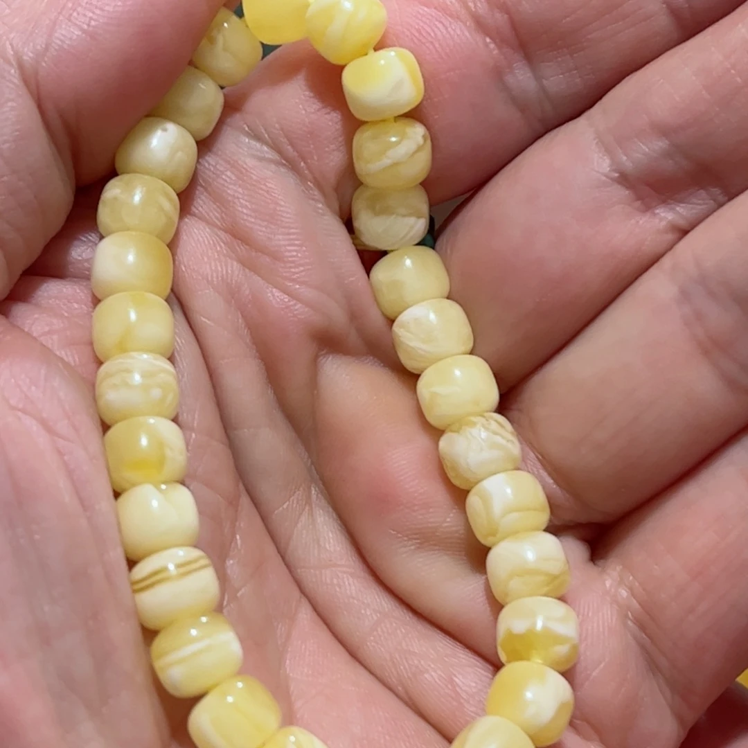 蜜蜡手串未镶嵌琥珀蜜蜡手串7.5mm