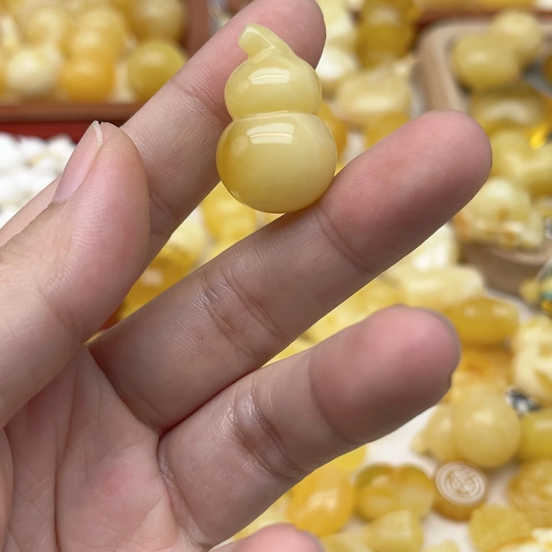 裸石蜜蜡未镶嵌天然