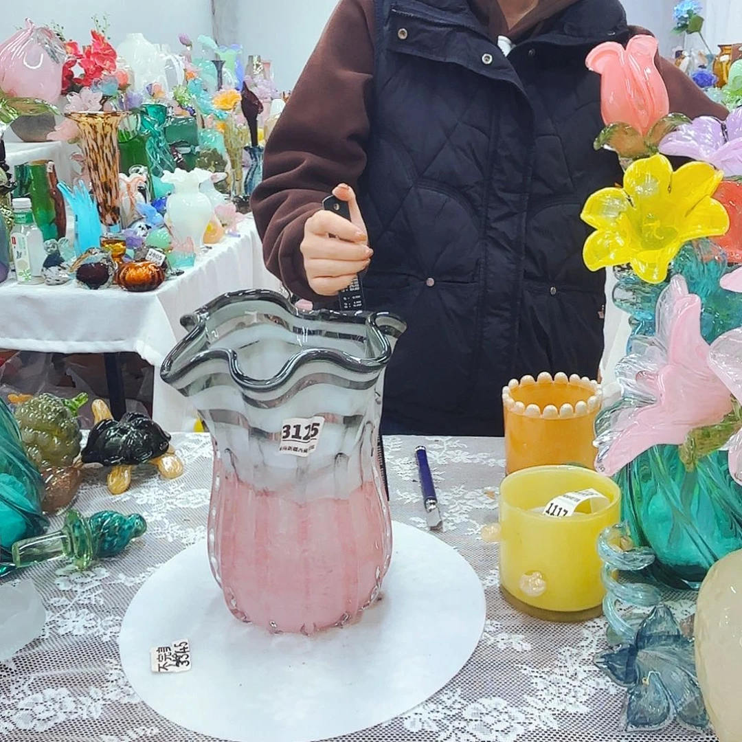 琉璃花瓶花器艺术品