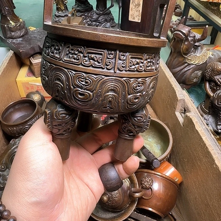 铜器办公室茶室摆件