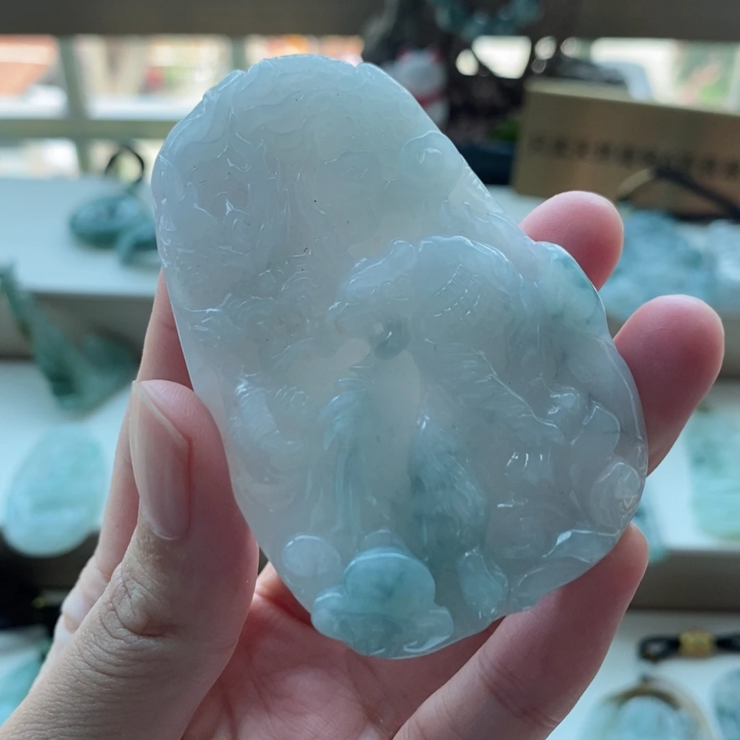 【闪购商品】颈饰未镶嵌翡翠天然缅甸A货翡翠