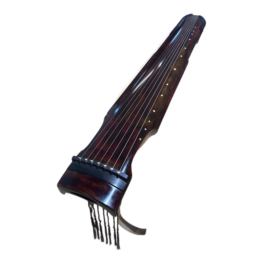 丝弦老杉木古琴仲尼式纯手工生漆