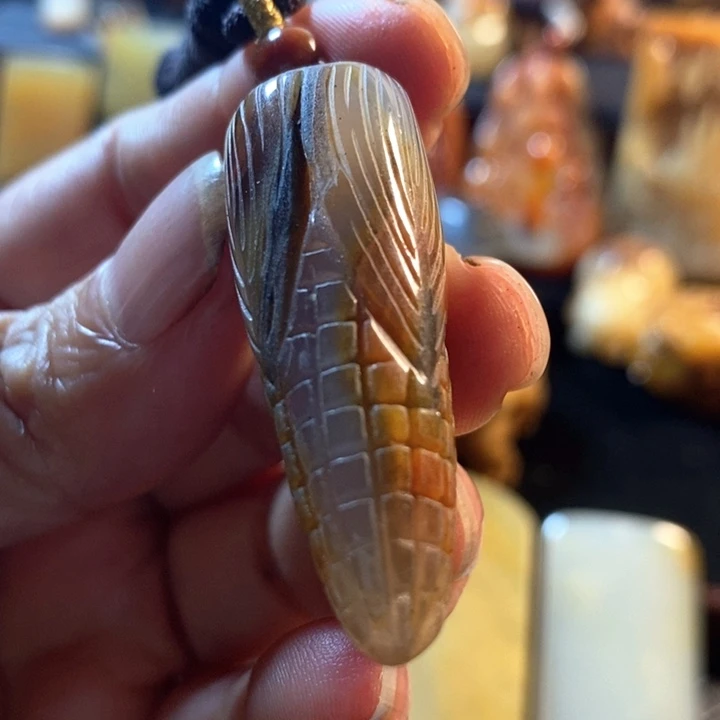 石英质玉（黄龙玉）未镶嵌黄龙玉