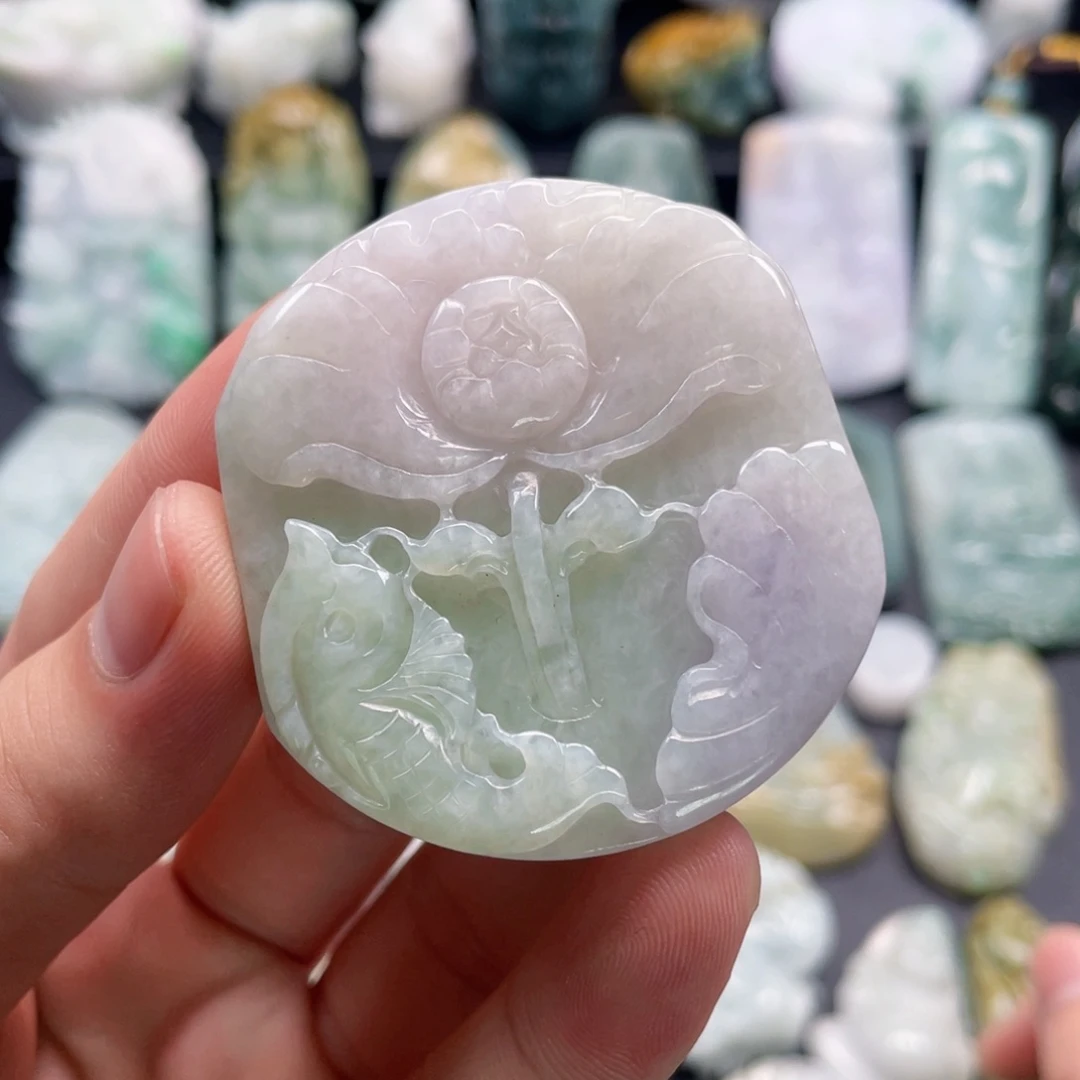 颈饰未镶嵌翡翠翡翠