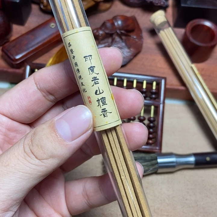 檀香木花印度老山檀线香4罐