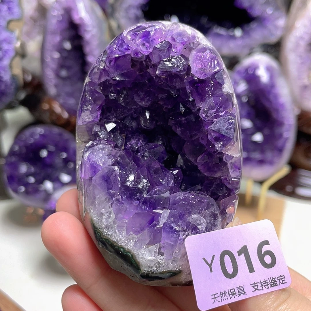 珠宝半成品紫晶未镶嵌