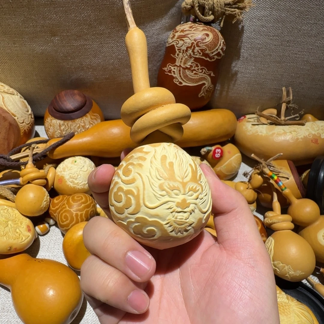 有机玻璃双层龙雕刻