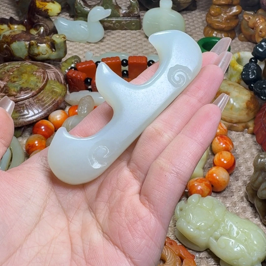 白玉菩提吊坠挂件