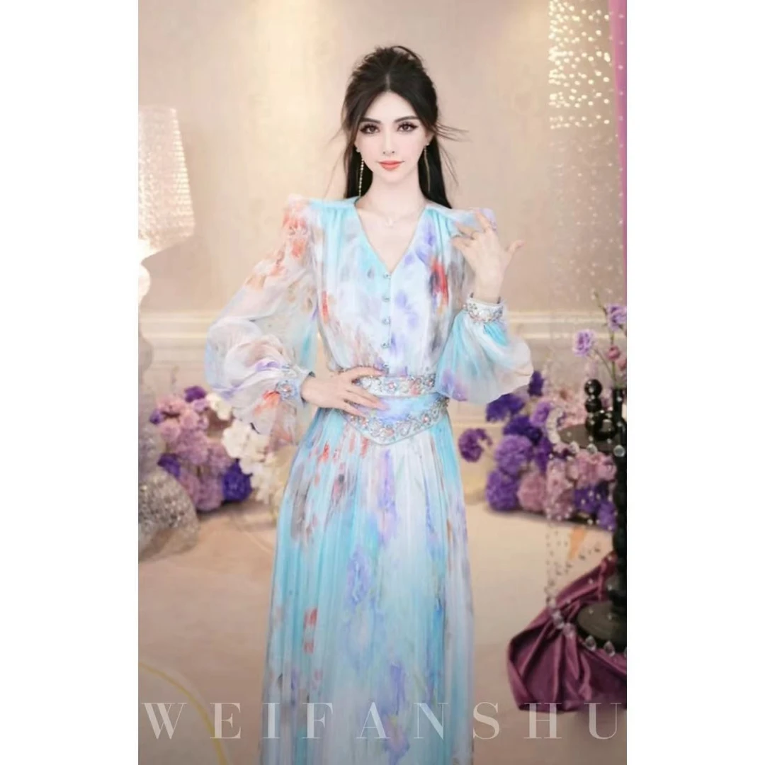 WEIFANSHU/魏凡舒【梦幻人鱼】桑蚕丝套装