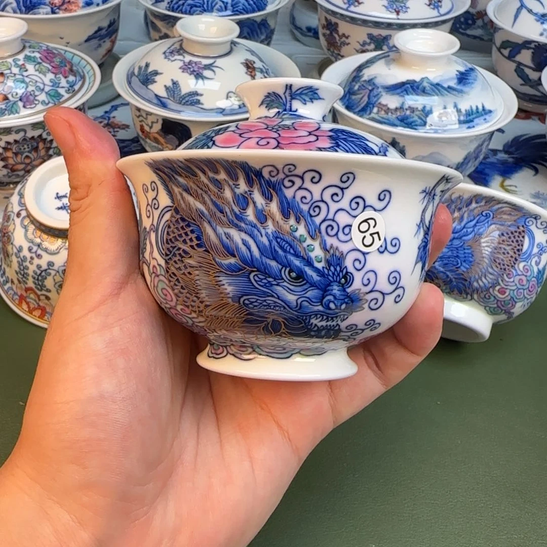 彦祖纯手绘手工茶具65