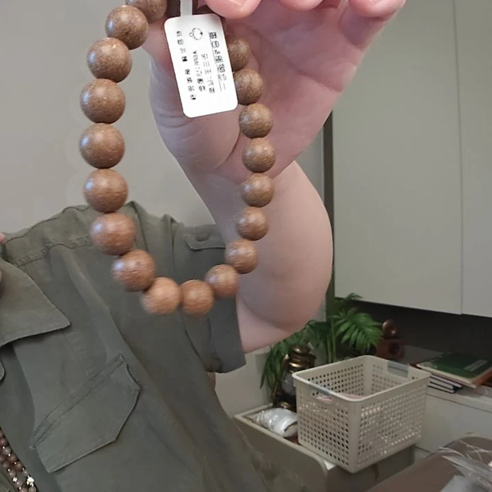非金属玉兰花 手工串珠