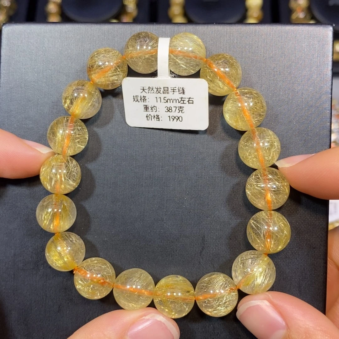 未镶嵌手链水晶手链11.5mm 瑾