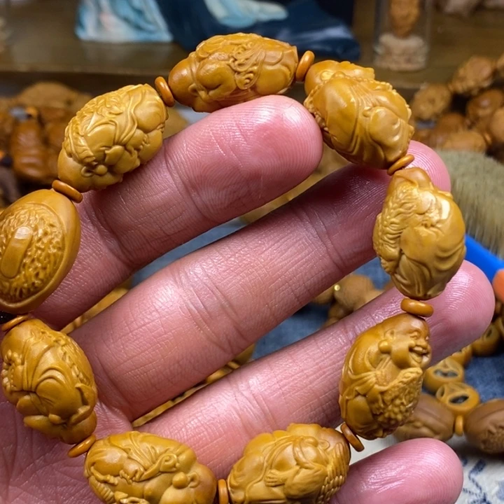 橄榄核手串/手链橄榄核雕刻手串手链7