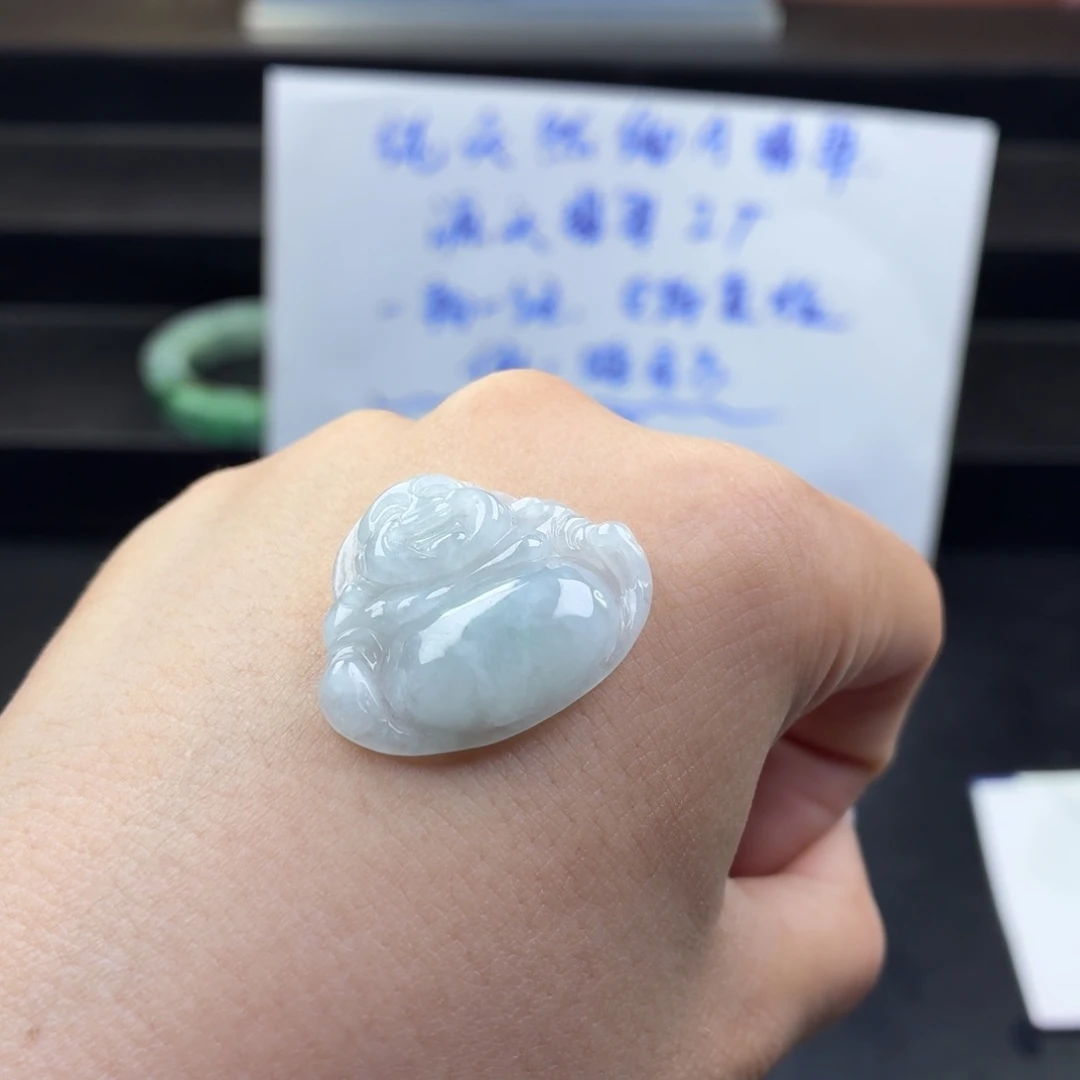 翡翠未镶嵌挂件翡翠