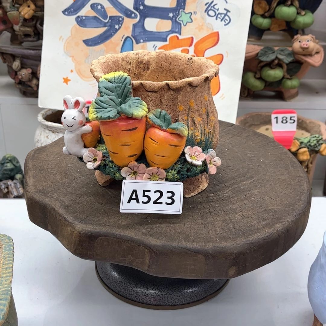 红陶G****磊花盆523小磊